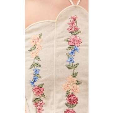 Agua Bendita Serenity Blush Top for Elegant Summer Style