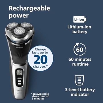 Philips Norelco 3900 Wet & Dry Shaver with Trimmer