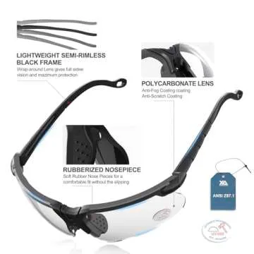 Xaegistac Shooting Glasses UV Protection and Comfort