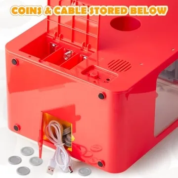 JOYIN Claw Machine Arcade Toy with LED Light Adjustable Sound