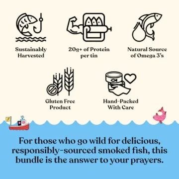 Gourmet Fishwife Smoked Salmon 3-Pack with Chili Crisp