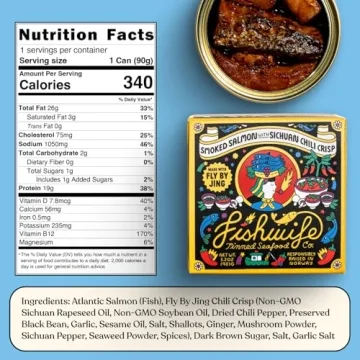 Gourmet Fishwife Smoked Salmon 3-Pack with Chili Crisp