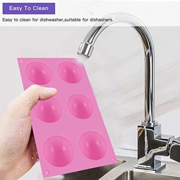 Silicone Hot Chocolate Bomb Mold with Brush & Spatula