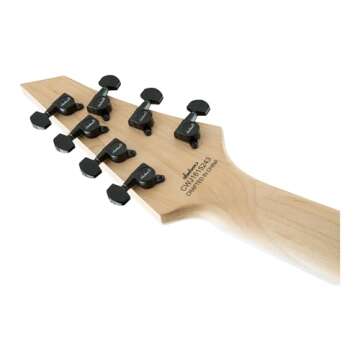 Jackson JS Series Dinky JS32-7 - Snow White with Amaranth Fingerboard