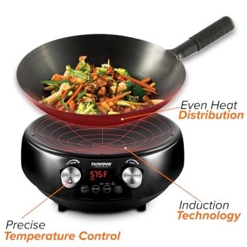 Nuwave Mosaic Induction Wok with Precise Temperature Control