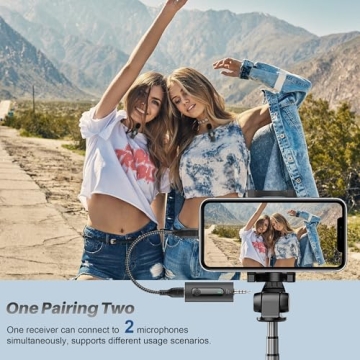 4 in 1 Wireless Lavalier Microphone - Capture Perfect Audio