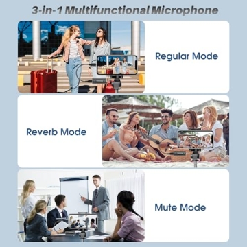 4 in 1 Wireless Lavalier Microphone - Capture Perfect Audio