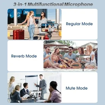 4 in 1 Wireless Lavalier Microphone - Capture Perfect Audio