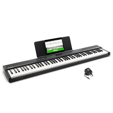 Alesis Recital 88 Key Keyboard Piano with Lessons