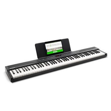 Alesis Recital 88 Key Keyboard Piano with Lessons
