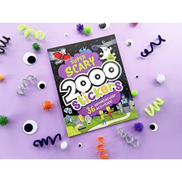 2000 Stickers Halloween Sticker Activity and Puzzle Book