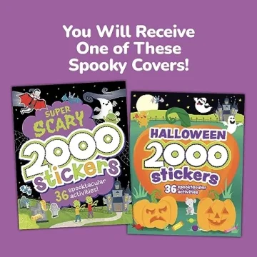 2000 Stickers Halloween Sticker Activity and Puzzle Book