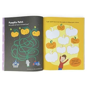 2000 Stickers Halloween Sticker Activity and Puzzle Book