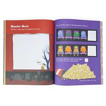 2000 Stickers Halloween Sticker Activity and Puzzle Book