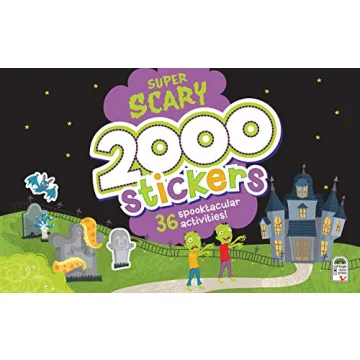 2000 Stickers Halloween Sticker Activity and Puzzle Book