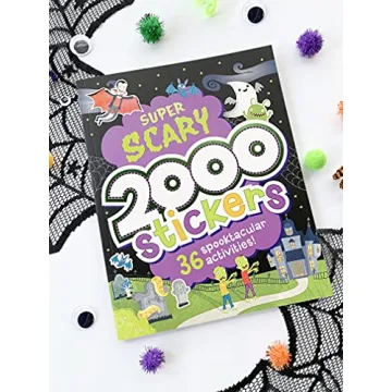 2000 Stickers Halloween Sticker Activity and Puzzle Book