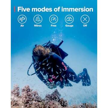 Suunto Zoop Novo Wrist Scuba Diving Computer, Black, Without USB