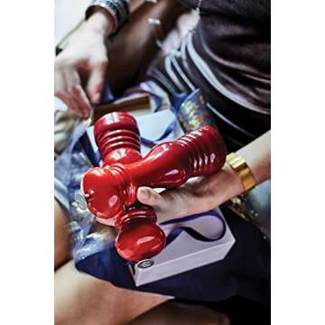 Le Creuset Salt Mill, 8" x 2 1/2", Cerise