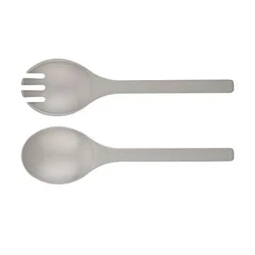 LOVYANXUE Bamboo Fiber Salad Bowl with Servers Set Large 9.8inches Nature Bamboo Mixing Bowl with Servers with Lid Spoon and Fork for Fruits,Salads and Vegetables