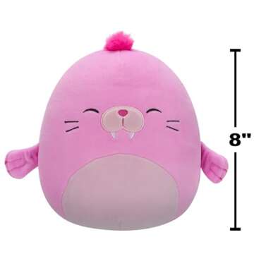 Squishmallows Scented Sealife Mystery Bag - 8-Inch Plush