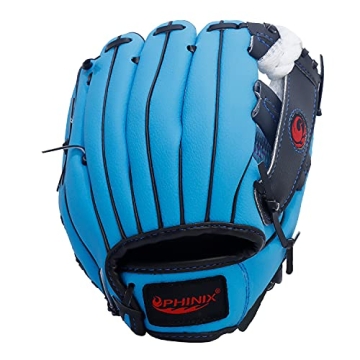 PHINIX Kids Baseball Glove Tee Ball Mitt - Right Hand Throw