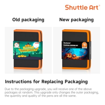 Pumpkin Carving Kit with Tools and Stencils