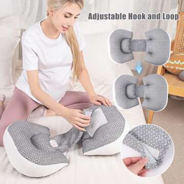 Chilling Home Pregnancy Pillow, Maternity Pillow for Pregnant Women, Pregnancy Pillows for Sleeping ...