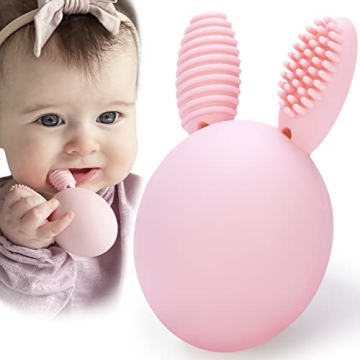 Bunny Eggy Teether Toy for Teething Relief and Fun