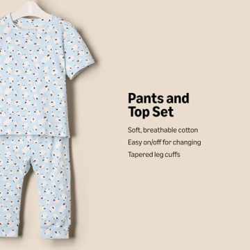 Cute Toddlers' Light Blue Pant & Top Set by Sofia Grainge