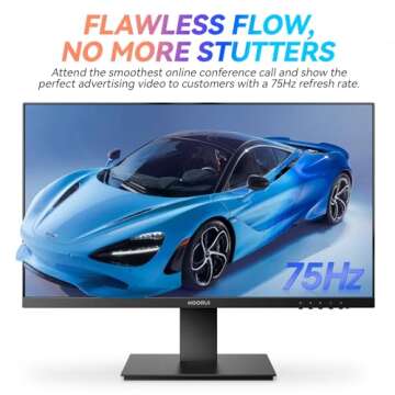 KOORUI 27 Inch Full HD Monitor for Gaming and Work