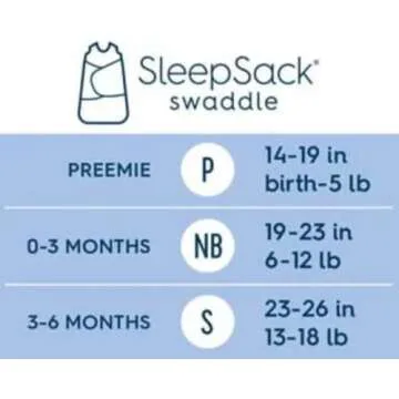 HALO 100% Cotton Sleepsack Swaddle, 3-Way Adjustable Wearable Blanket, TOG 1.5, Blue Safari, Newborn, 0-3 Months