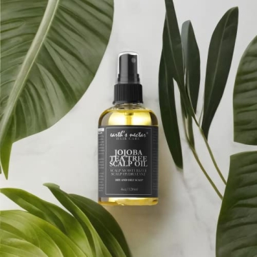 Natural Jojoba Tea Tree Scalp Oil for Healthy Hair Growth