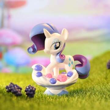 POP MART My Little Pony Leisure Afternoon Series, My Little Pony Blind Box Figures, Random Design Ac...