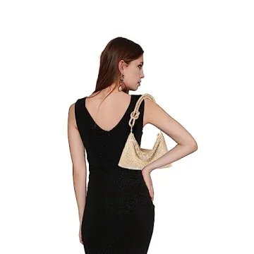 Rhinestone Evening Purse Sparkly Clutch for Women