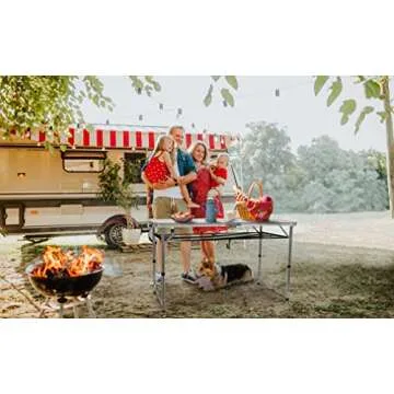 Versatile Nice C Height Adjustable Card Table Portable