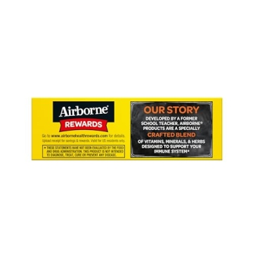 Airborne 1000mg Vitamin C Effervescent Tablets for Immunity