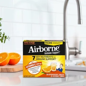 Airborne 1000mg Vitamin C Effervescent Tablets for Immunity