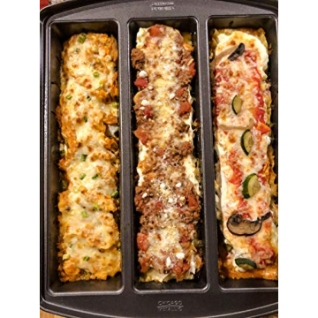 Chicago Metallic Lasagna Trio Pan for Easy Meal Prep