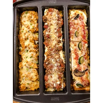 Chicago Metallic Lasagna Trio Pan for Easy Meal Prep