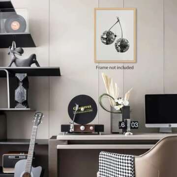 Buy CIDLNMY Retro Disco Art Poster for Trendy Walls