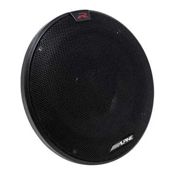 Alpine RS652 2-Way Car Speakers for Incredible Sound Quality