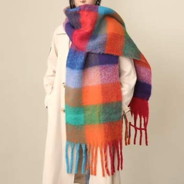MININAI Chunky Winter Scarfs for Women - Warm & Stylish
