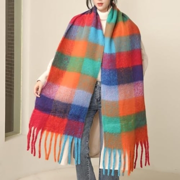 MININAI Chunky Winter Scarfs for Women - Warm & Stylish