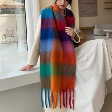 MININAI Chunky Winter Scarfs for Women - Warm & Stylish