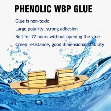 Consmos Baltic Birch Plywood Sheets for DIY Projects