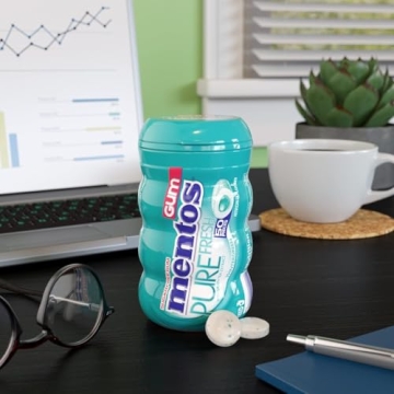 Mentos Sugar-Free Gum - 4 Pack for Fresh Breath and Flavor!