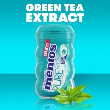 Mentos Sugar-Free Gum - 4 Pack for Fresh Breath and Flavor!