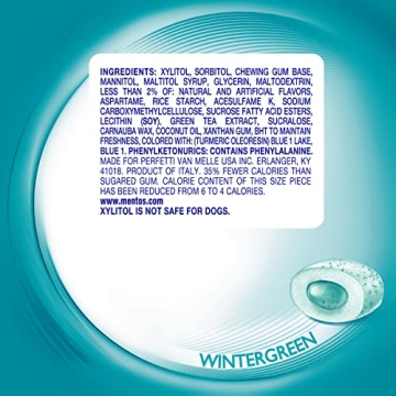 Mentos Sugar-Free Gum - 4 Pack for Fresh Breath and Flavor!