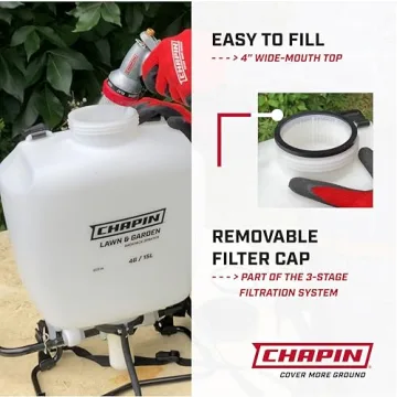 Chapin 60114 4-Gallon Backpack Sprayer for Gardening