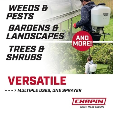 Chapin 60114 4-Gallon Backpack Sprayer for Gardening